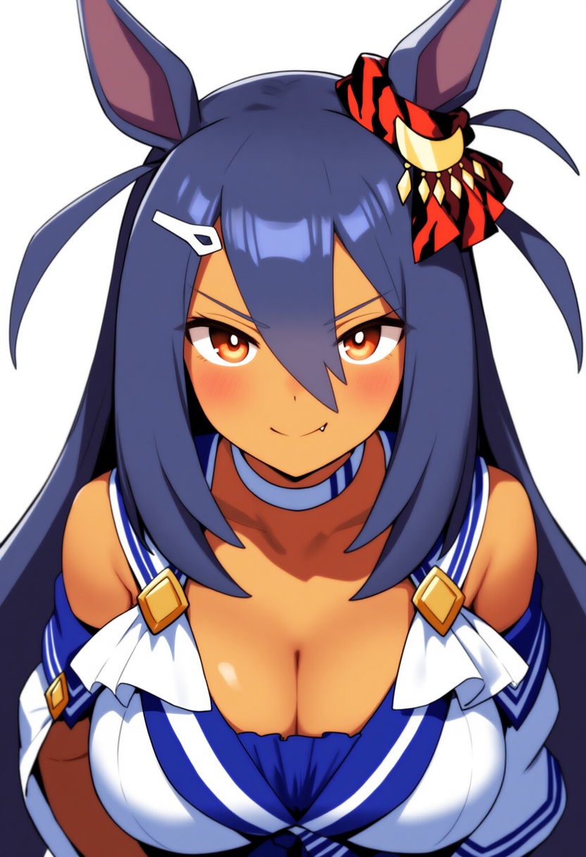 An image depicting hishi amazon (umamusume)