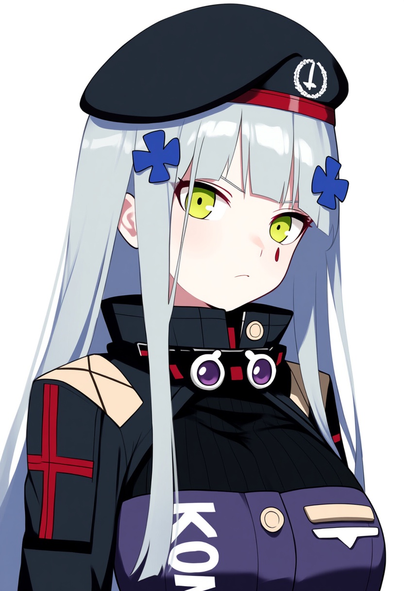 An image depicting hk416 (girls' frontline)