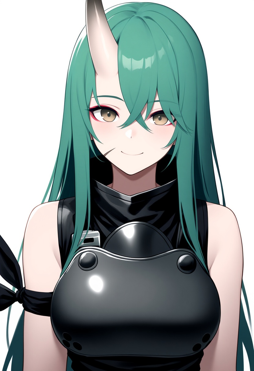 An image depicting hoshiguma (arknights)