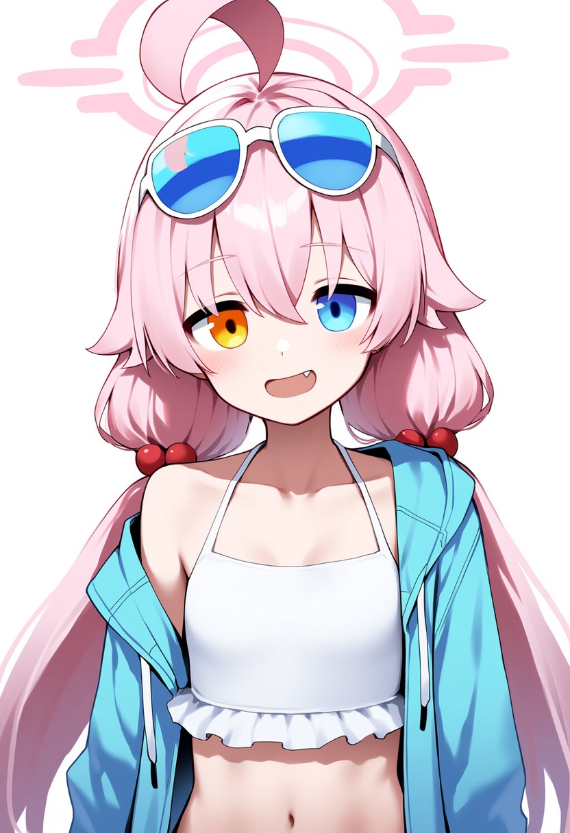 An image depicting hoshino (swimsuit) (blue archive)