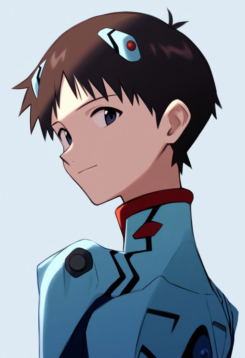 An image depicting ikari shinji