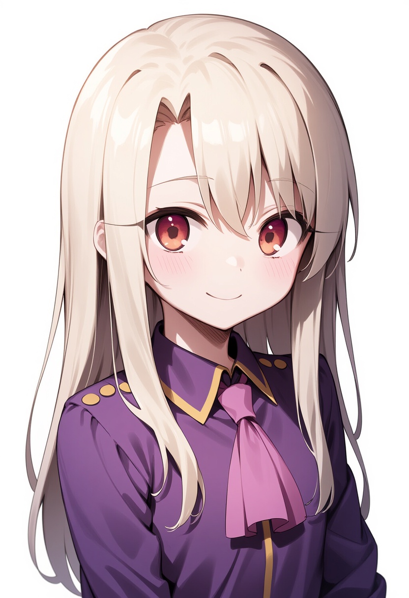 An image depicting illyasviel von einzbern