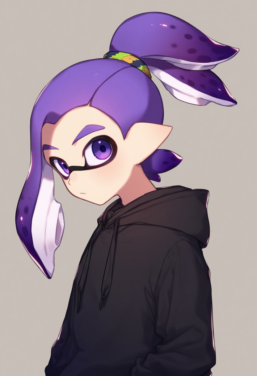 An image depicting inkling boy