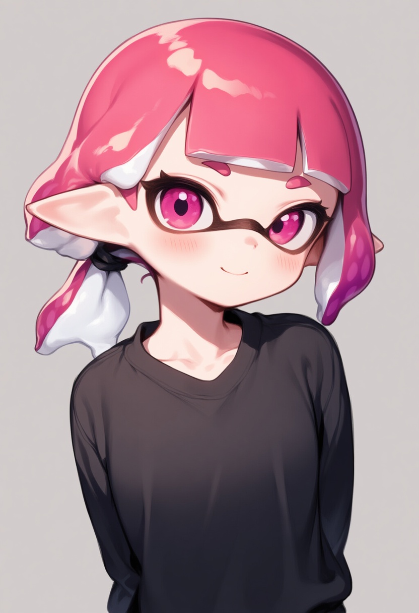 An image depicting inkling girl