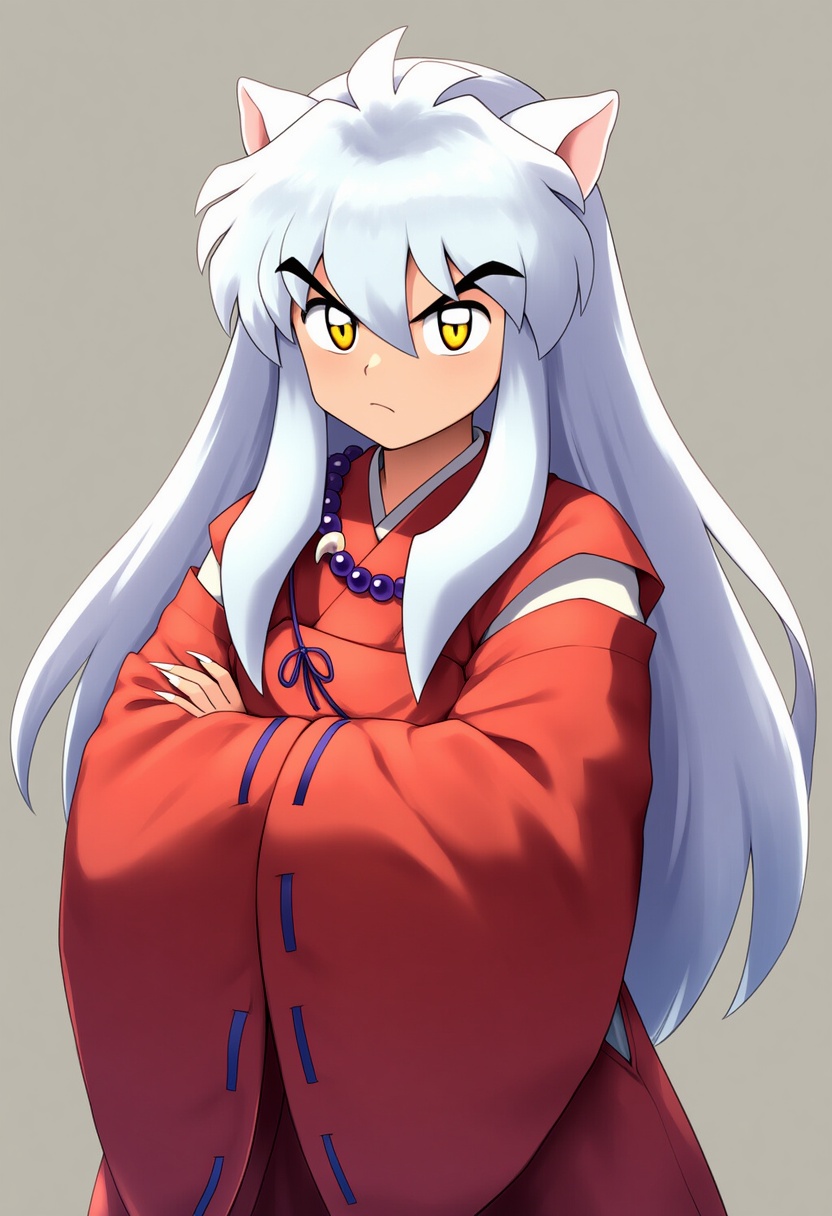 An image depicting inuyasha (character)