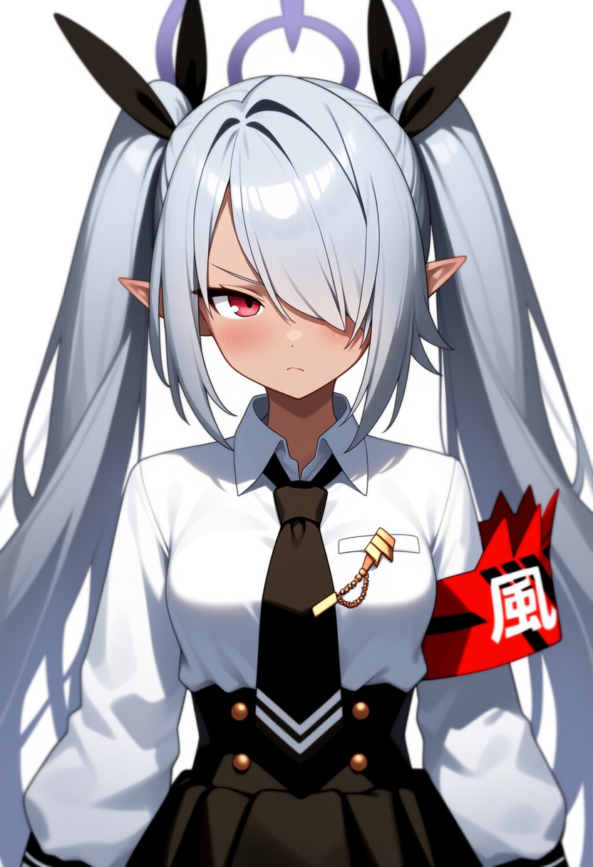 An image depicting iori (blue archive)