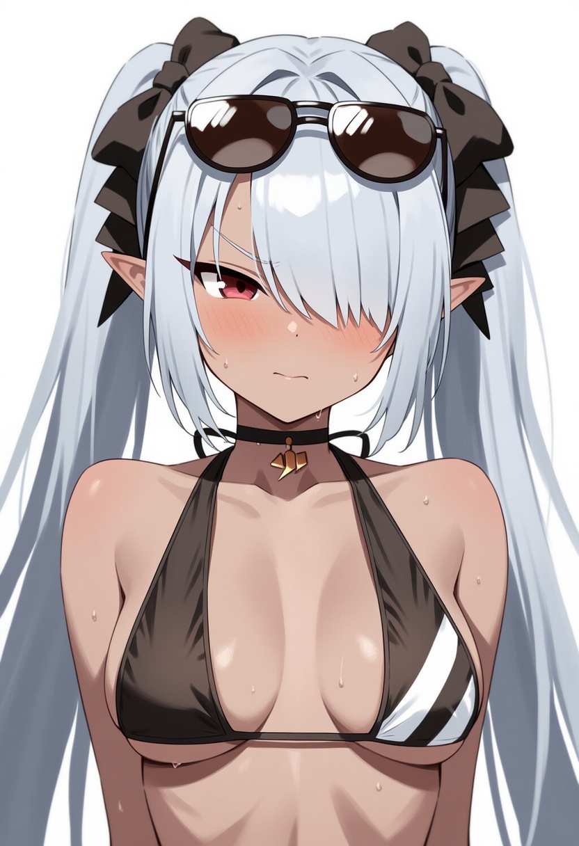 An image depicting iori (swimsuit) (blue archive)
