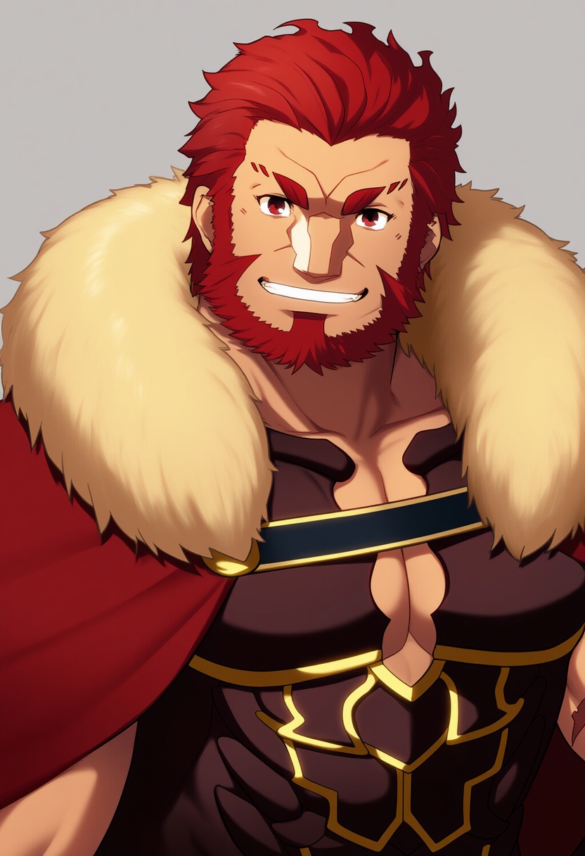 An image depicting iskandar (fate)
