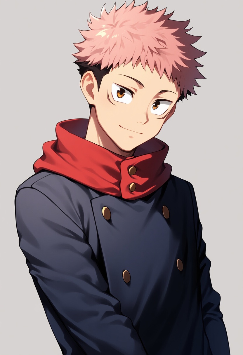 An image depicting itadori yuuji
