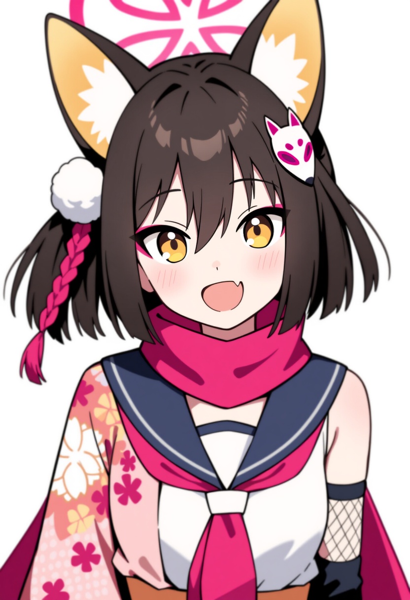 An image depicting izuna (blue archive)