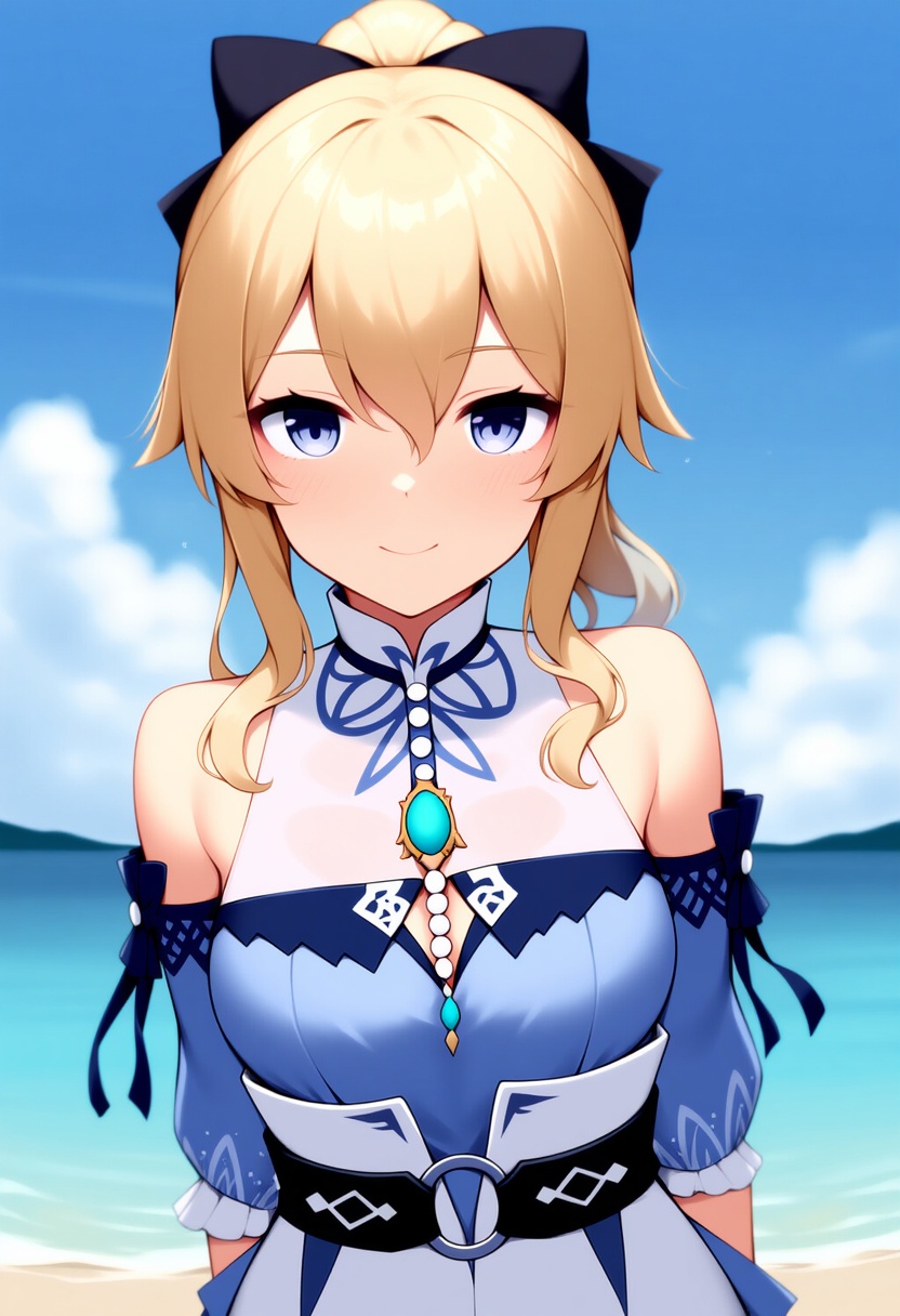 An image depicting jean (sea breeze dandelion) (genshin impact)