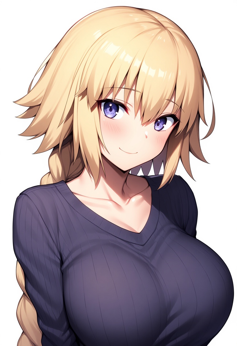 An image depicting jeanne d'arc (fate)