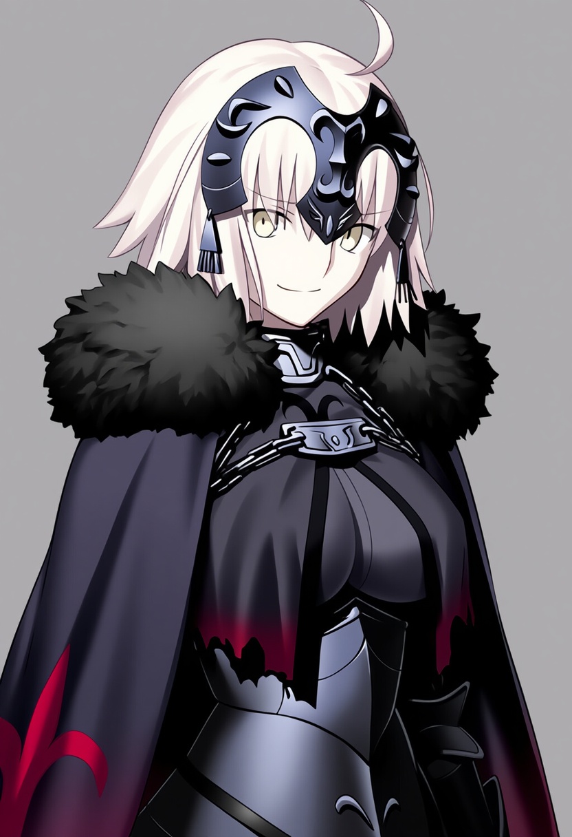 An image depicting jeanne d'arc alter (avenger) (fate)