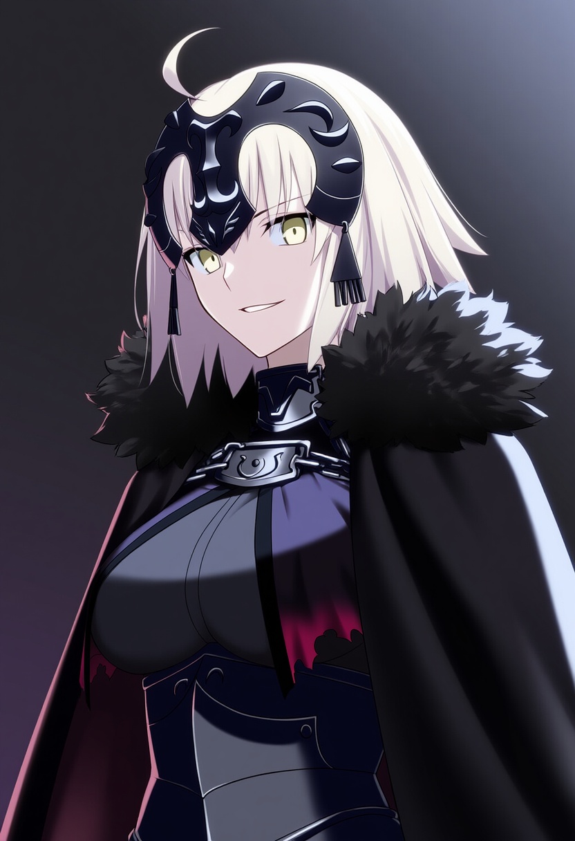 An image depicting jeanne d'arc alter (avenger) (first ascension) (fate)