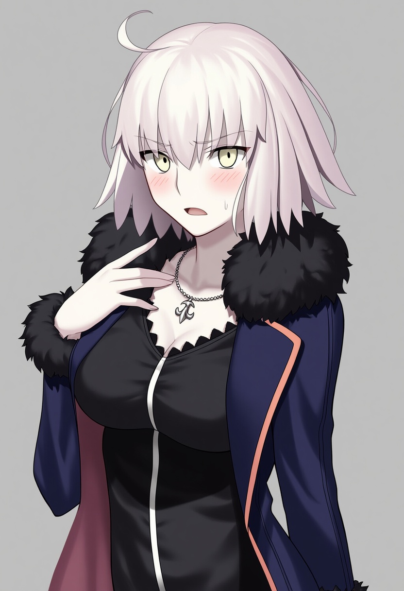 An image depicting jeanne d'arc alter (ver. shinjuku 1999) (fate)