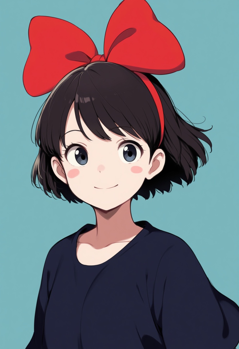 An image depicting jiji (majo no takkyuubin)