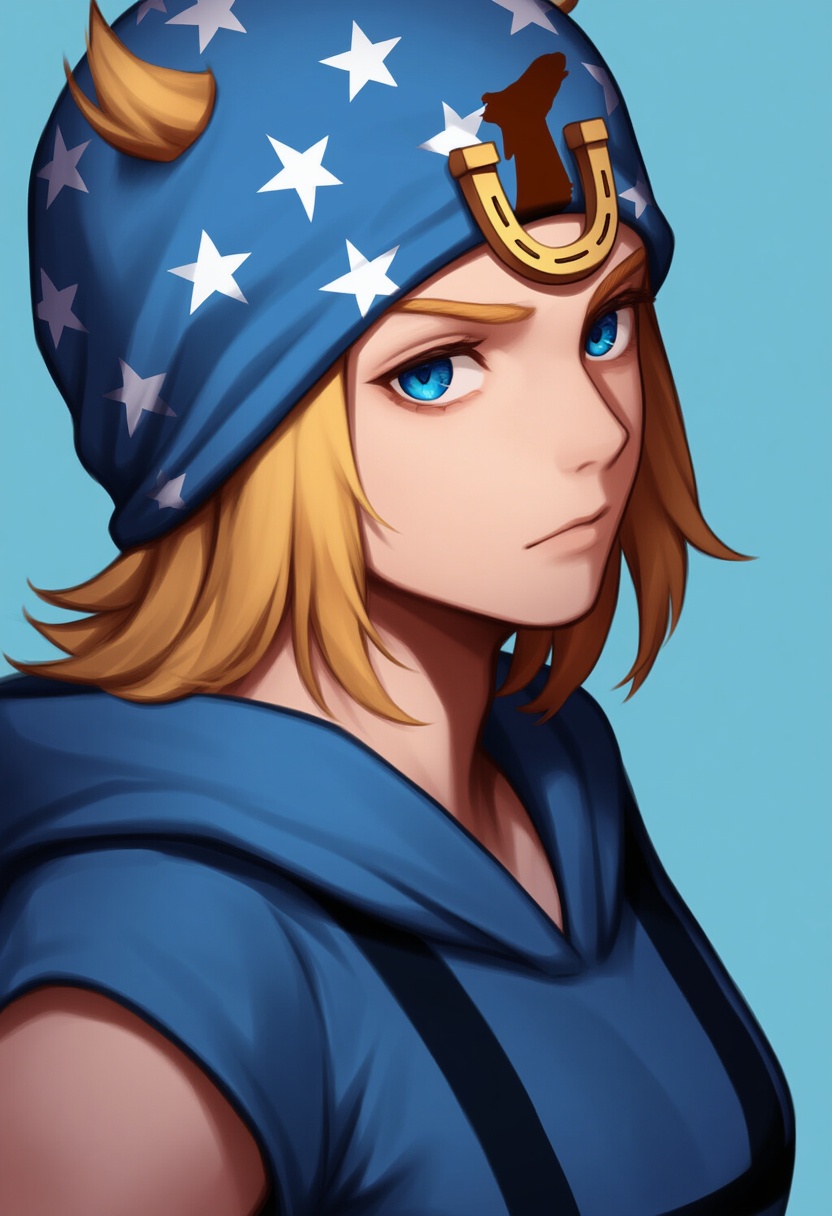 An image depicting johnny joestar