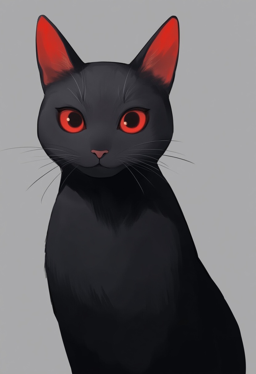 An image depicting kaenbyou rin (cat)