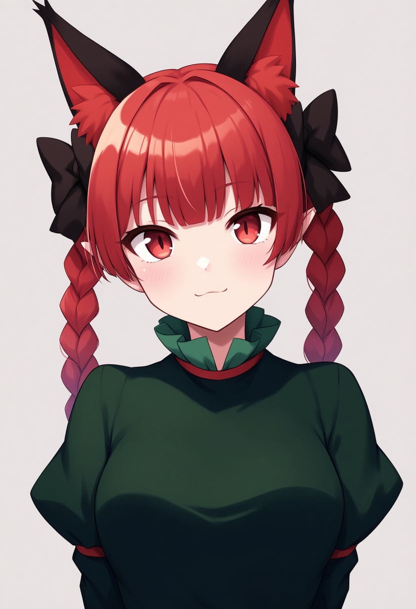 An image depicting kaenbyou rin