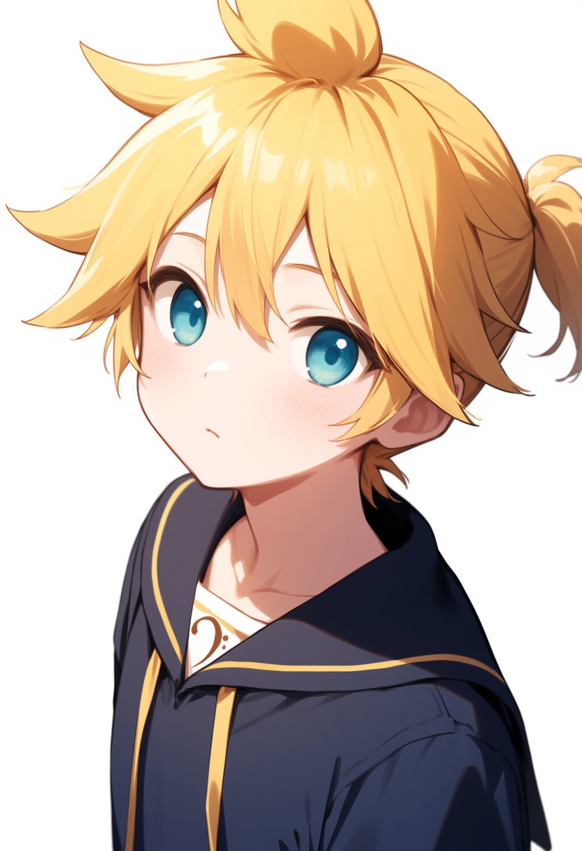 An image depicting kagamine len