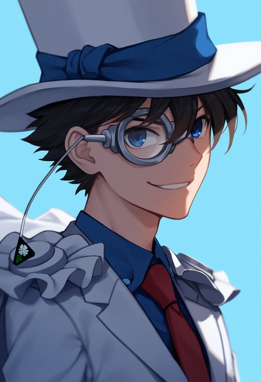 An image depicting kaitou kid
