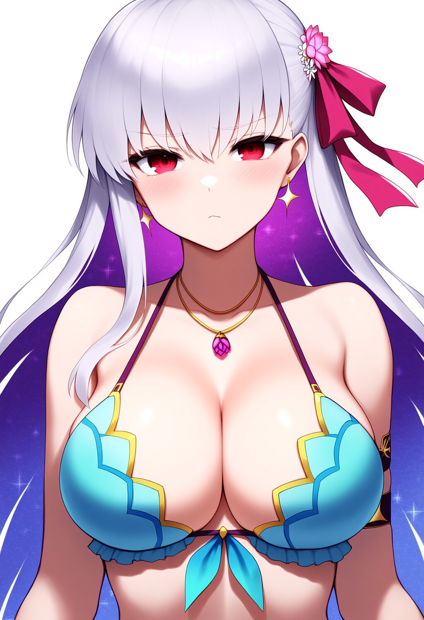 An image depicting kama (swimsuit avenger) (fate)