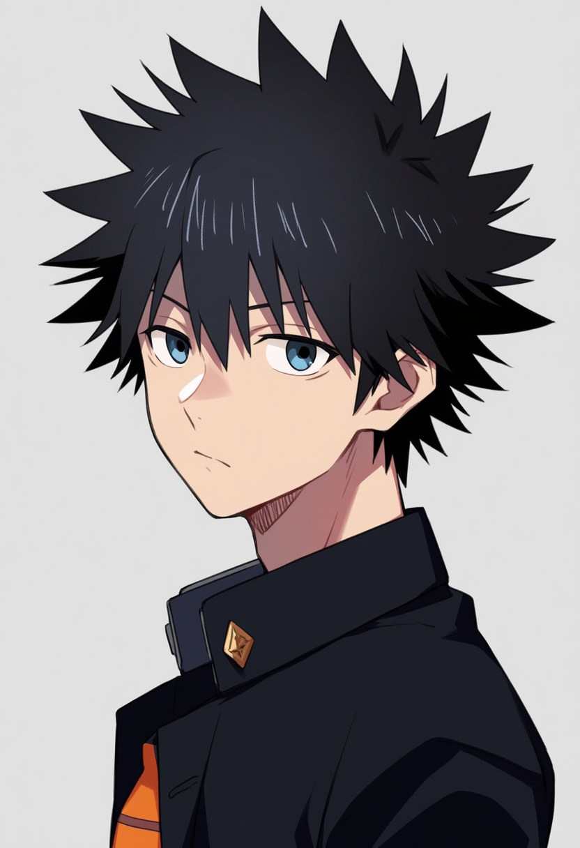 An image depicting kamijou touma
