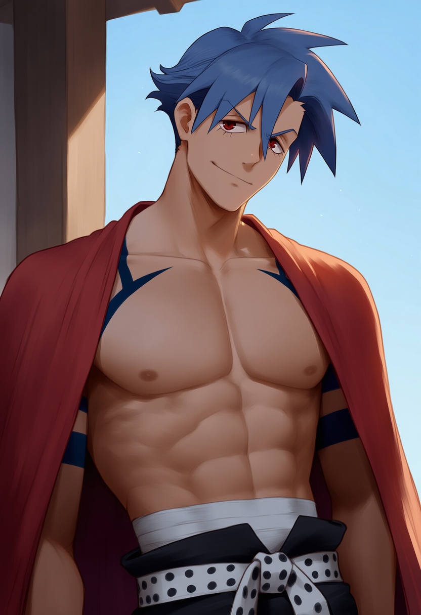 An image depicting kamina (ttgl)