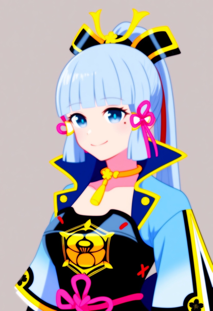 An image depicting kamisato ayaka