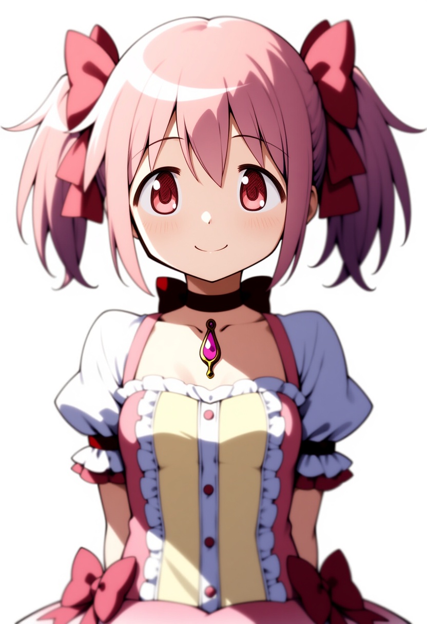 An image depicting kaname madoka (magical girl)