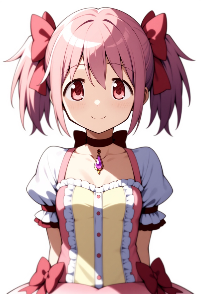 An image depicting kaname madoka