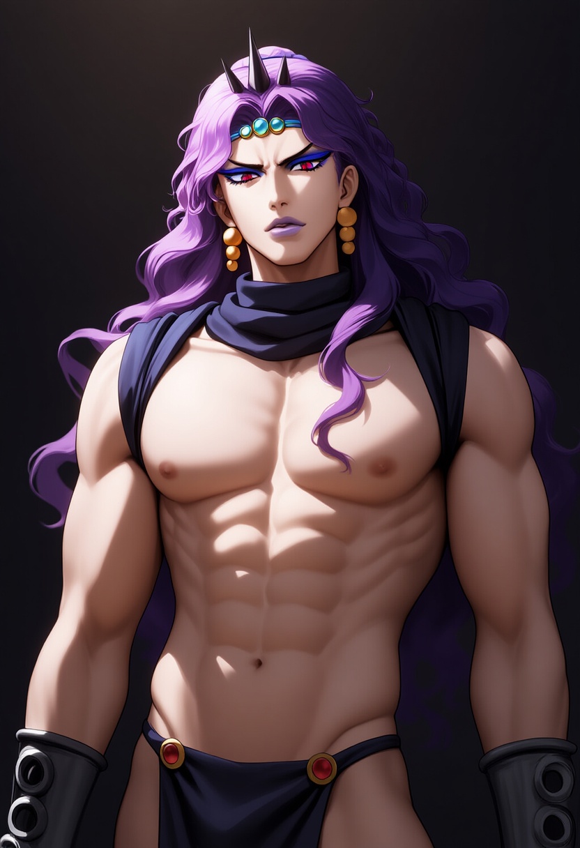 An image depicting kars (jojo)