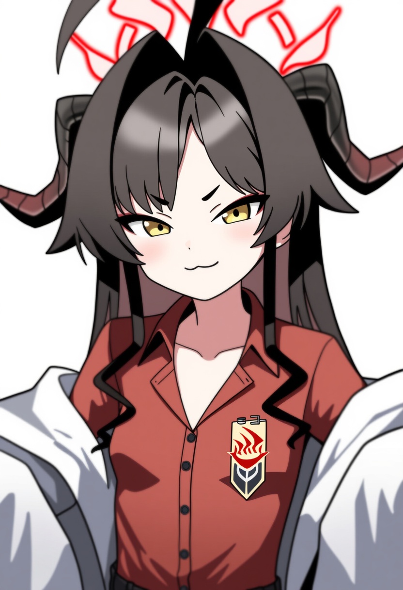 An image depicting kasumi (blue archive)