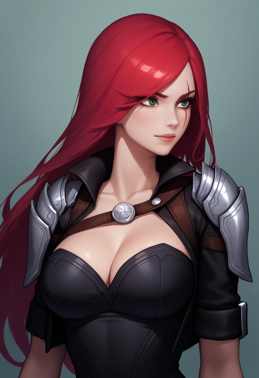 An image depicting katarina (league of legends)