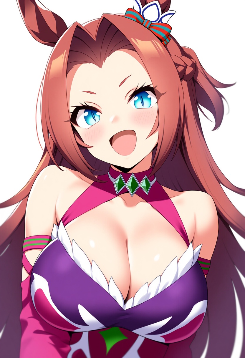An image depicting kawakami princess (umamusume)