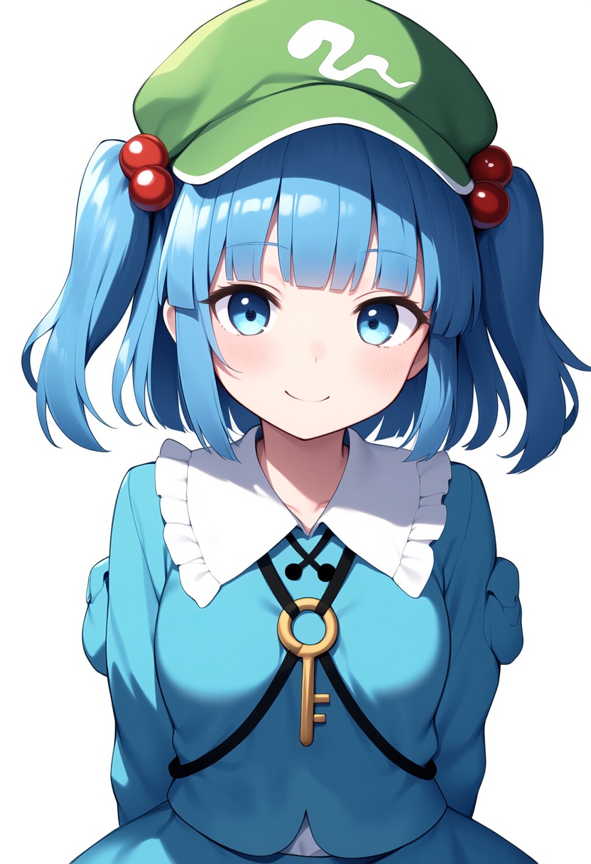 An image depicting kawashiro nitori