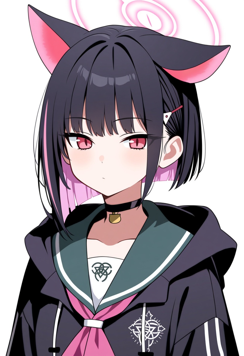 An image depicting kazusa (blue archive)