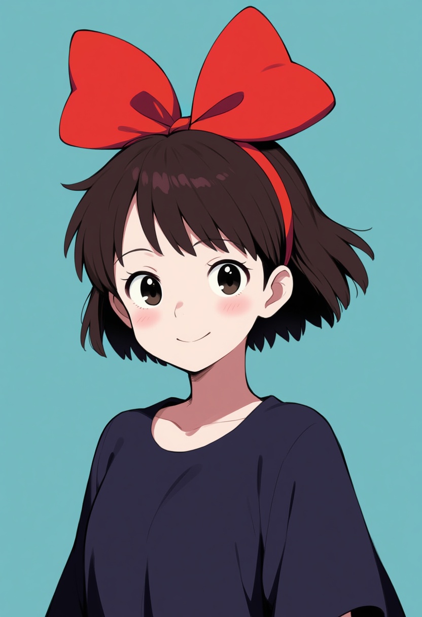 An image depicting kiki (majo no takkyuubin)