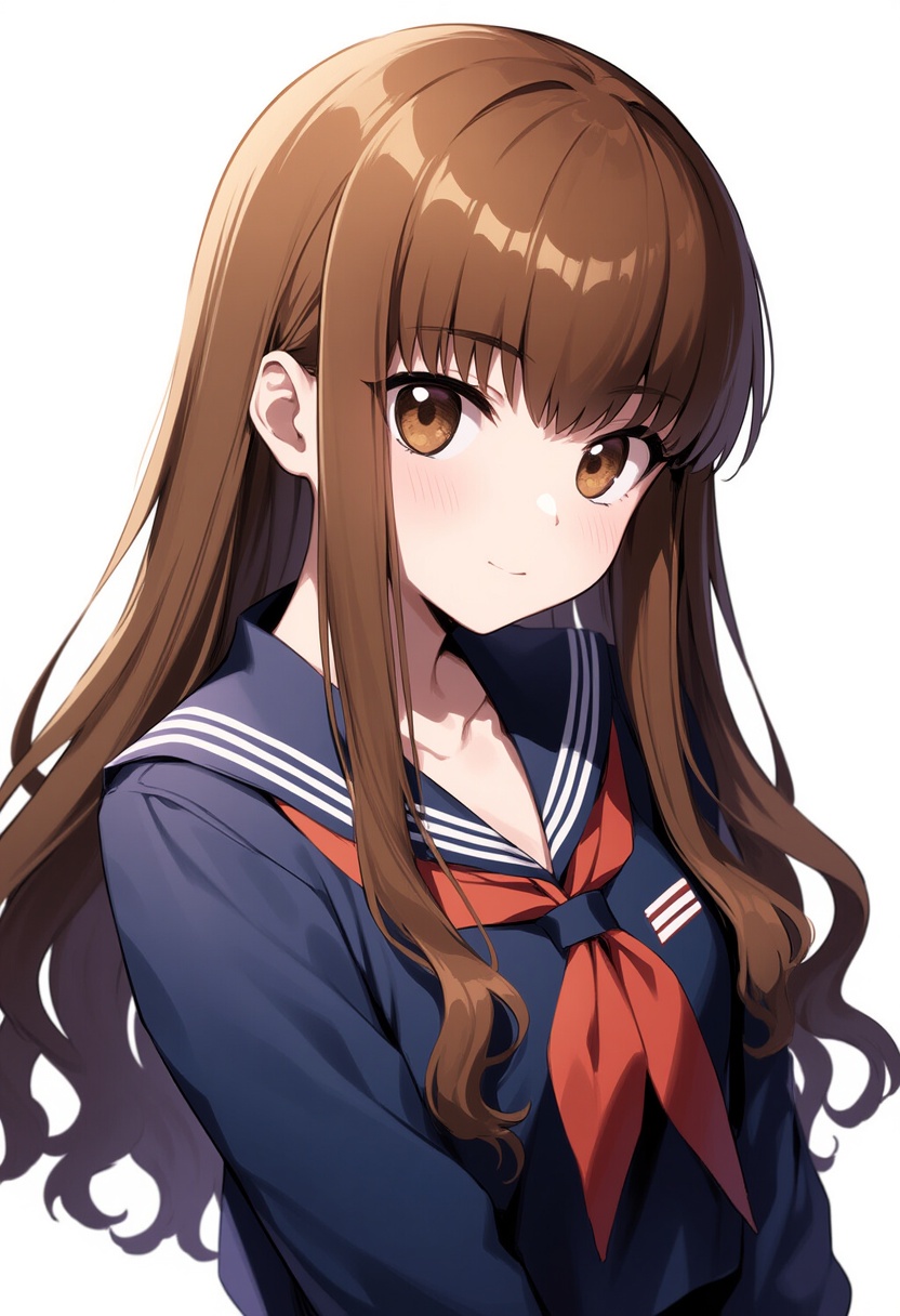 An image depicting kishinami hakuno (female)
