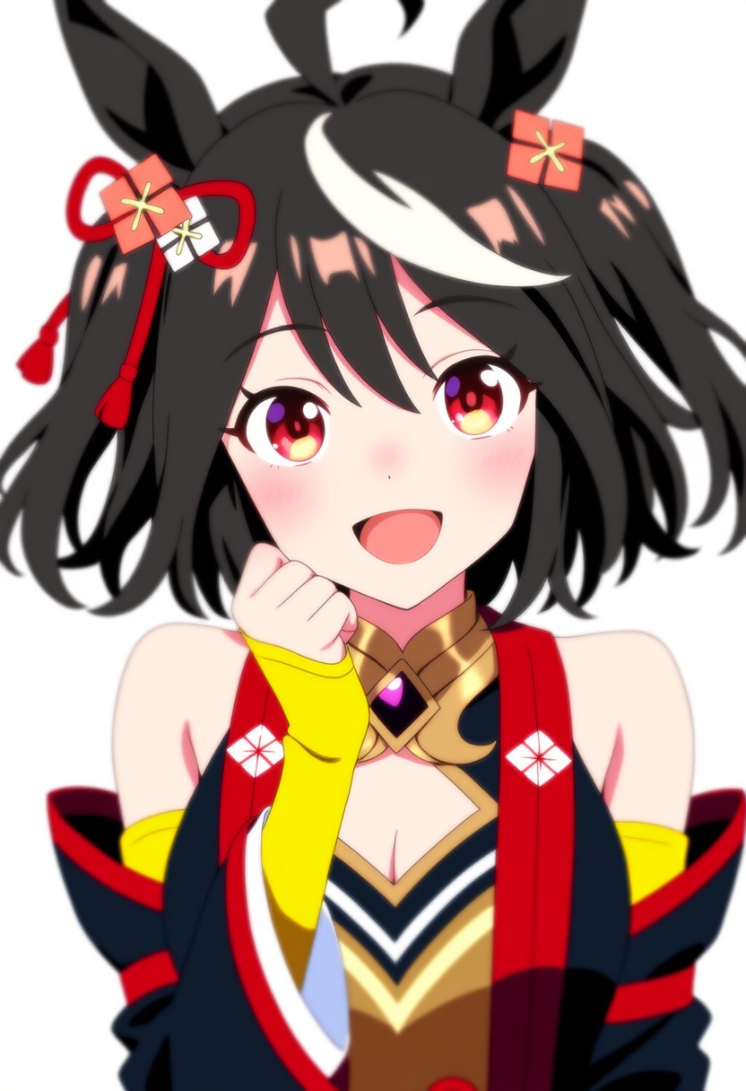An image depicting kitasan black (umamusume)