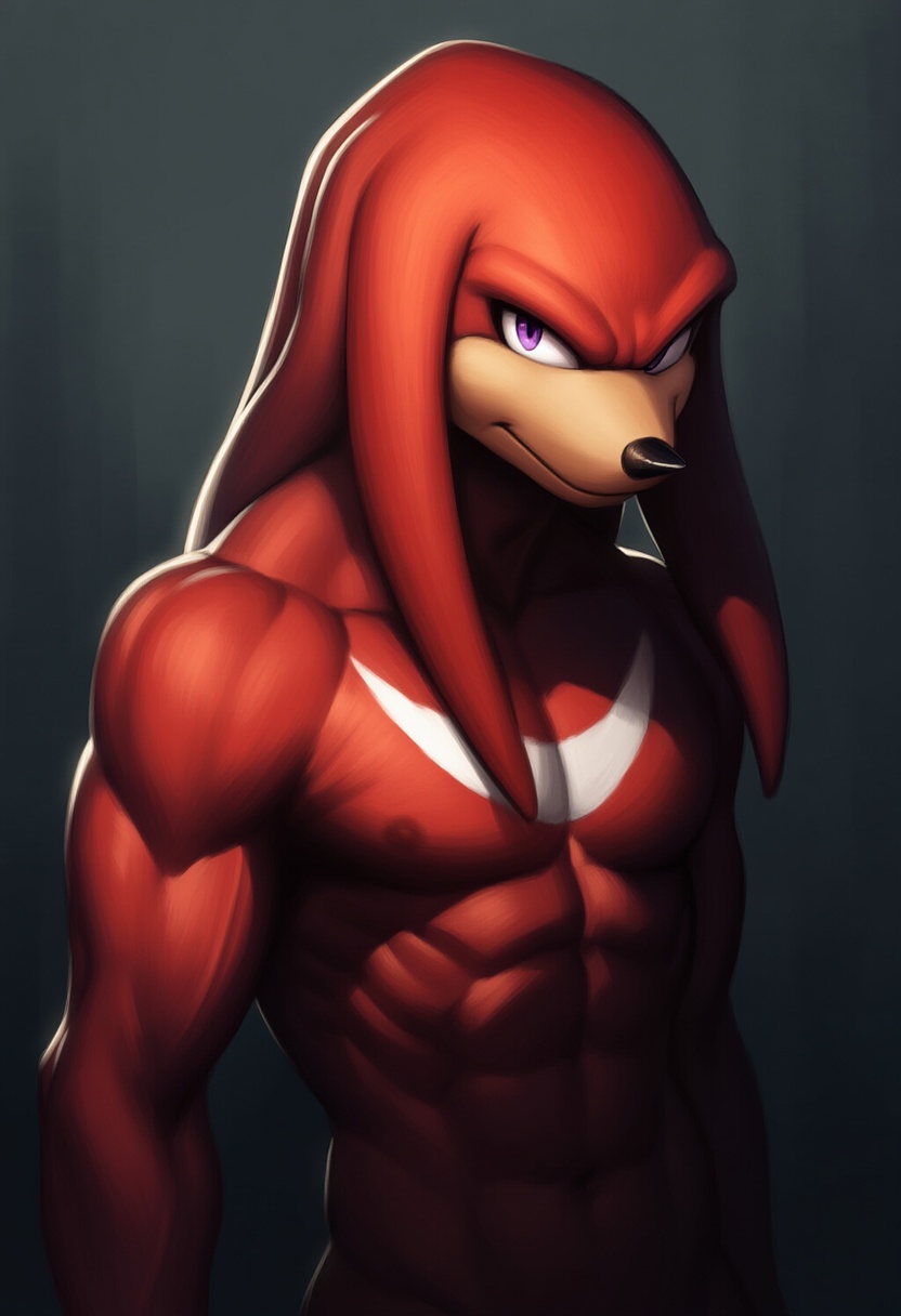 An image depicting knuckles the echidna