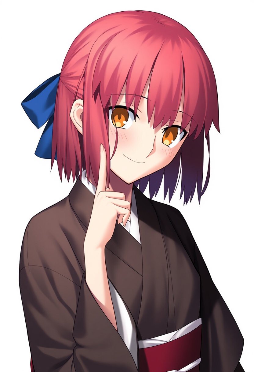 An image depicting kohaku (tsukihime)