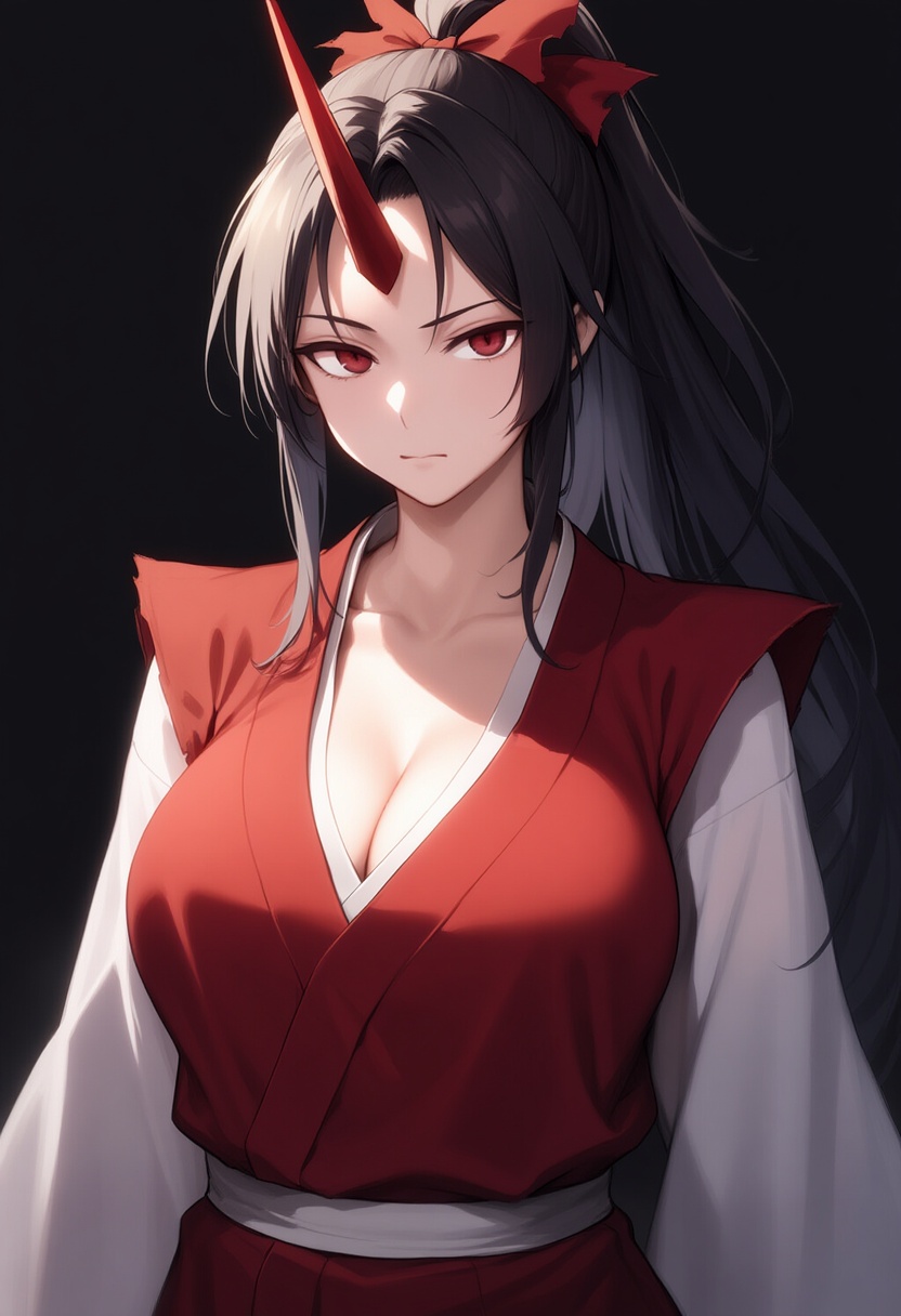 An image depicting konngara (touhou)