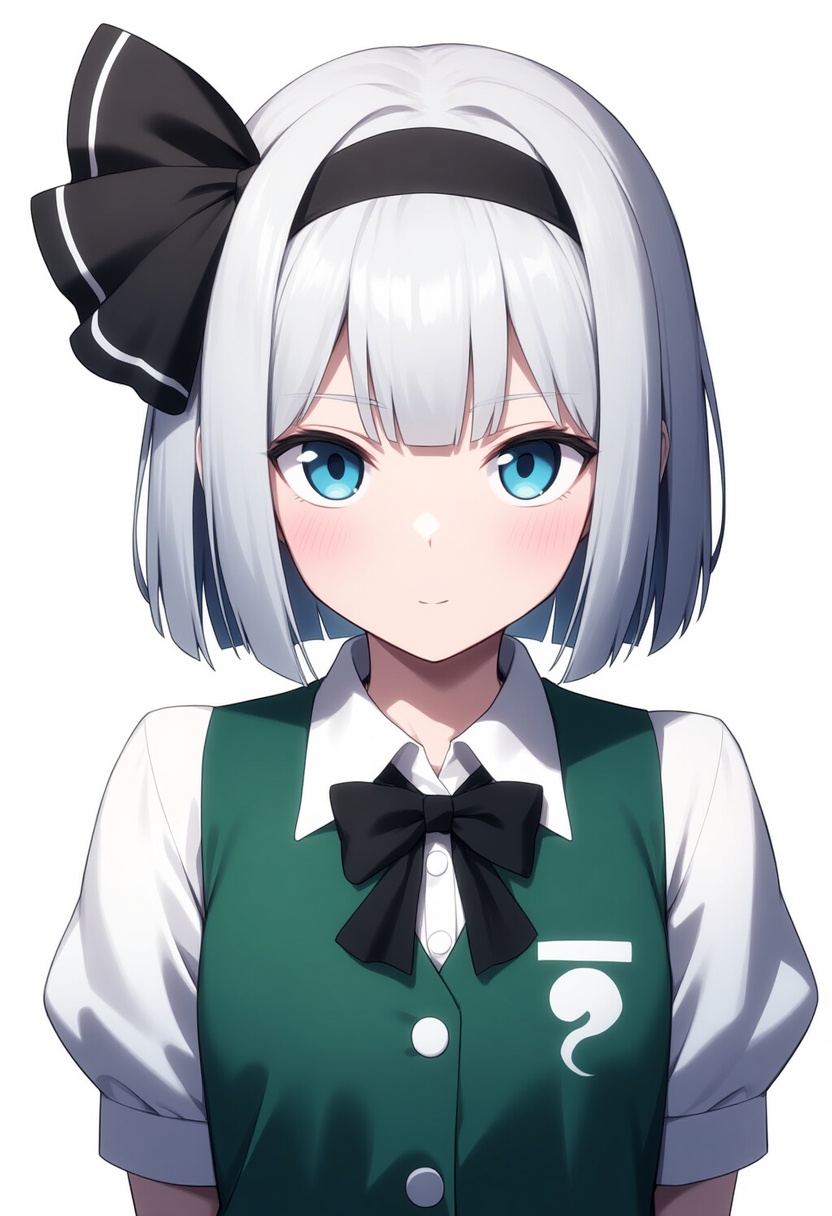 An image depicting konpaku youmu