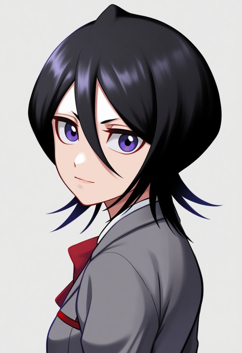 An image depicting kuchiki rukia