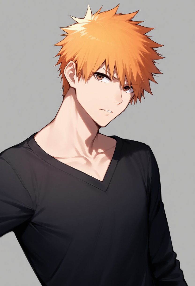 An image depicting kurosaki ichigo
