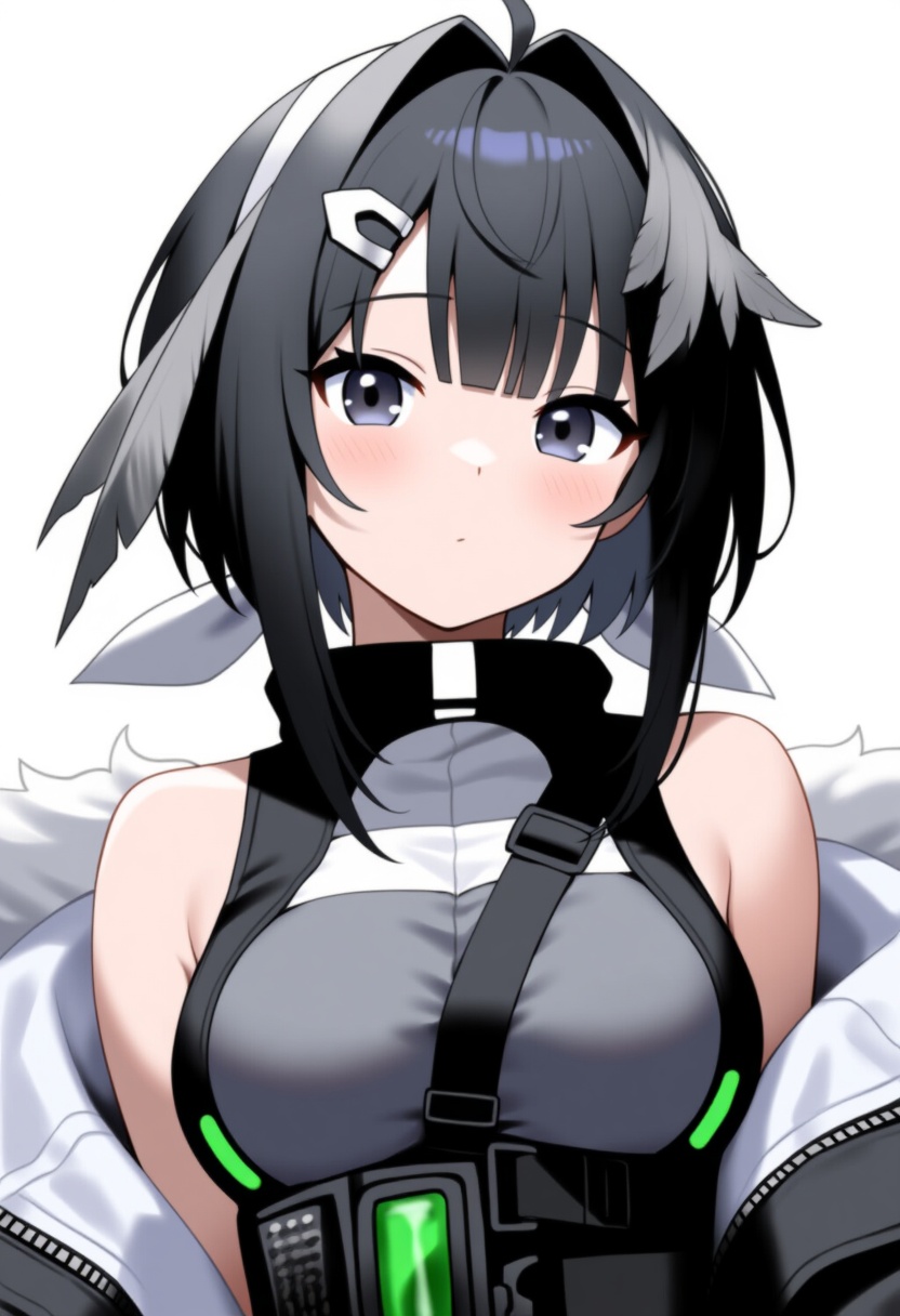 An image depicting la pluma (arknights)