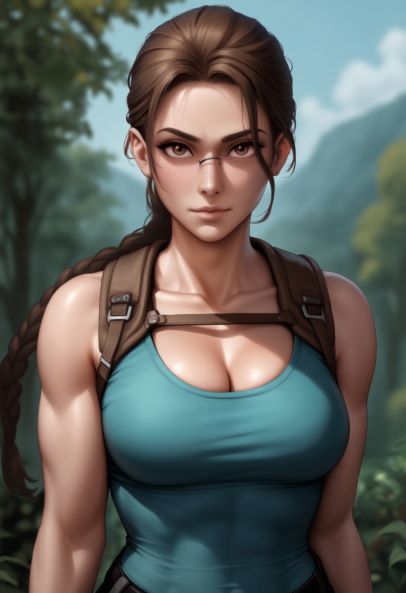 An image depicting lara croft