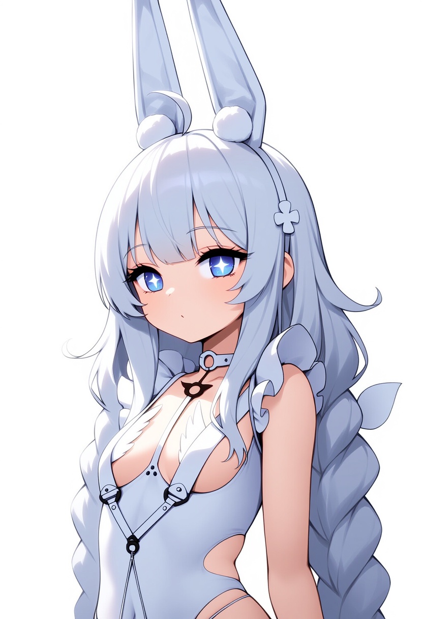 An image depicting le malin (listless lapin) (azur lane)