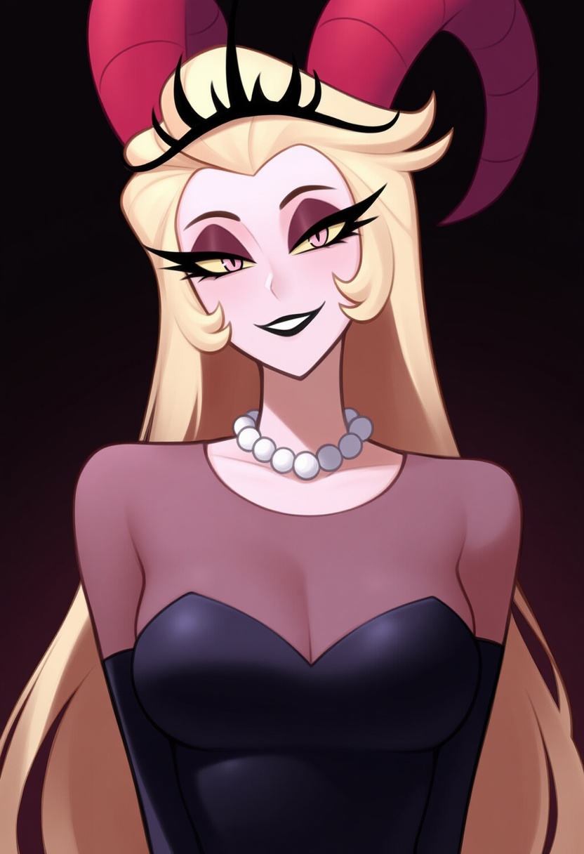An image depicting lilith (hazbin hotel)